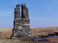 survey pillar on Tarn Crag