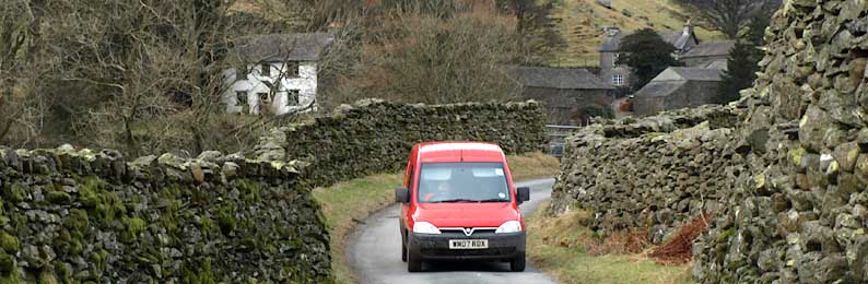 postvan in Longsleddale