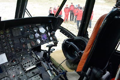 briefing at Sandbeds