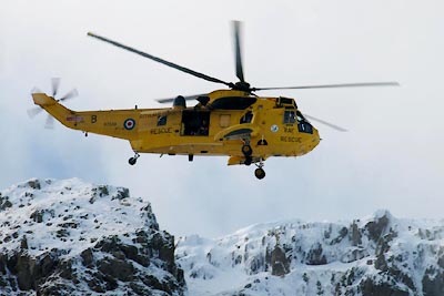 RAF helicopter