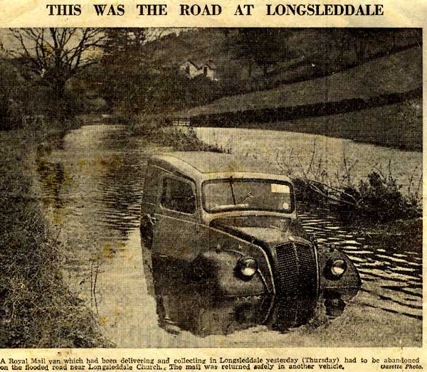 PO van stuck, 1950's?
