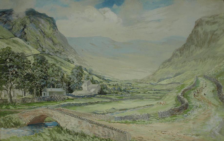 At Sadgill, looking north
