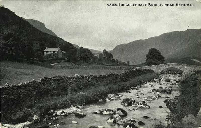 River Sprint at Sadgill Bridge, 1920s-1930s?